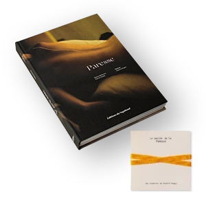 Livre PARESSE avec carte et ruban parfumés