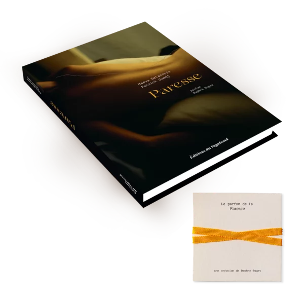 Livre PARESSE avec carte et ruban parfumés