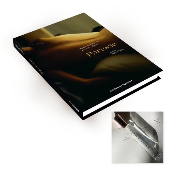 Livre PARESSE et flacon de parfum 10ml