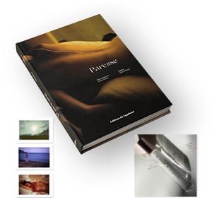 Livre PARESSE avec flacon de parfum 10ml et tirage 13x18 cm